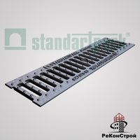 Решетка водоприемная Basic DN100 чугунная щелевая (оцинкованная) в Орле